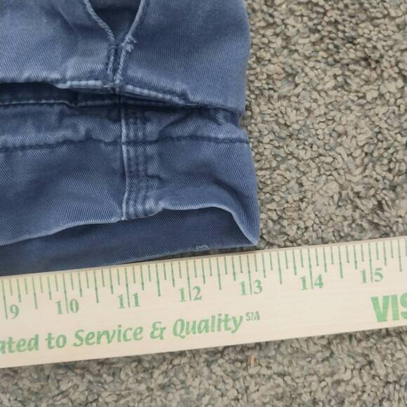 Polo By Ralph Lauren Shorts Mens Size 38 Blue Cargo Button Closure Classic - Picture 6 of 9